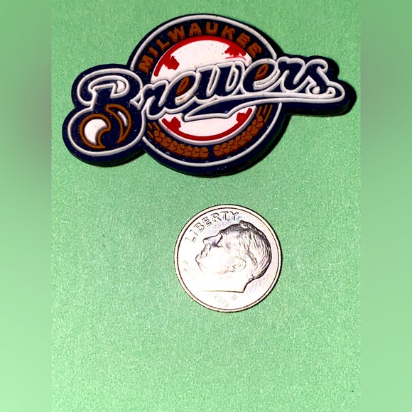 (10 for $15) Milwaukee Brewers Baseball ⚾️ Crocs Shoe Charms - Picture 1 of 1